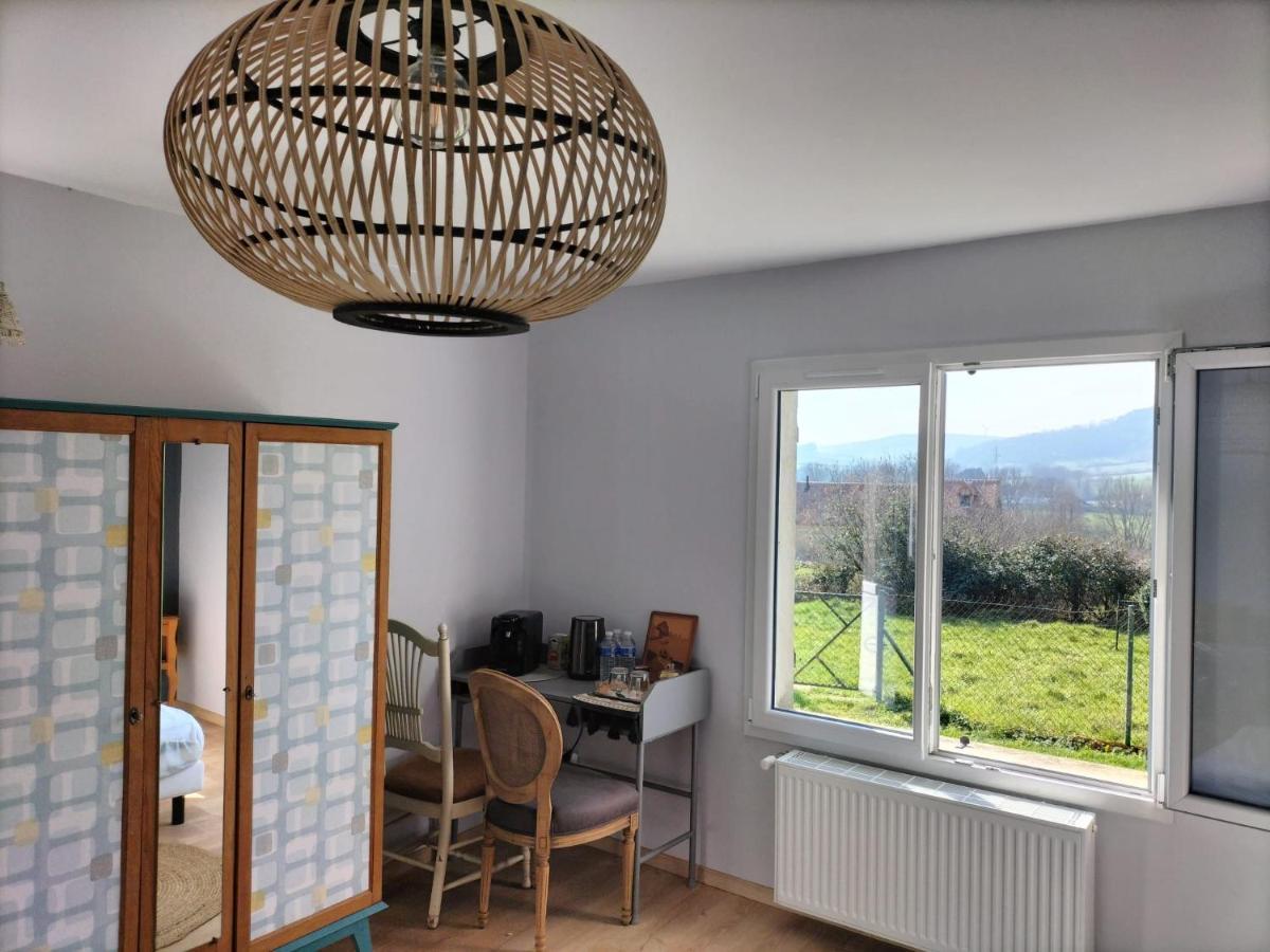 Agreable Chambre Meublee, Vue Sur La Vallee De L'Auxois Villy-en-Auxois Екстериор снимка