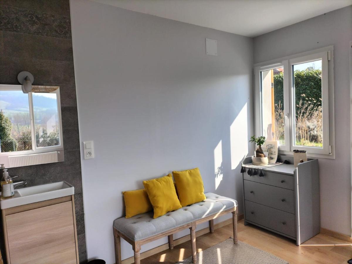 Agreable Chambre Meublee, Vue Sur La Vallee De L'Auxois Villy-en-Auxois Екстериор снимка